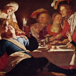 A party of men and women